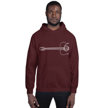 Load image into Gallery viewer, "Music Unites" Guitar Hoodie (Unisex)