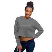 Load image into Gallery viewer, Choose Empathy Crop Sweatshirt