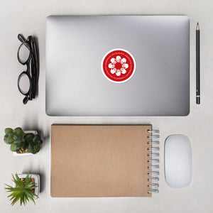 United Planet Sticker - Red