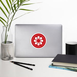 United Planet Sticker - Red