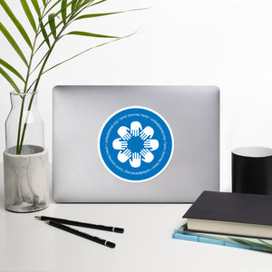 United Planet Sticker - Blue