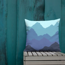 Load image into Gallery viewer, Mountain Landscape Pillow
