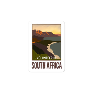 Volunteer in South Africa Sticker