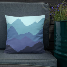 Load image into Gallery viewer, Mountain Landscape Pillow
