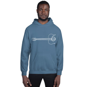 "Music Unites" Guitar Hoodie (Unisex)