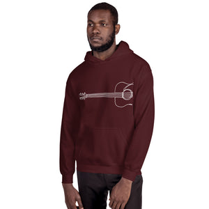 "Music Unites" Guitar Hoodie (Unisex)