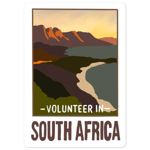 Volunteer in South Africa Sticker