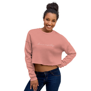 Choose Empathy Crop Sweatshirt