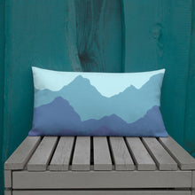 Load image into Gallery viewer, Mountain Landscape Pillow
