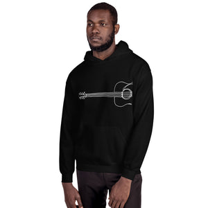 "Music Unites" Guitar Hoodie (Unisex)